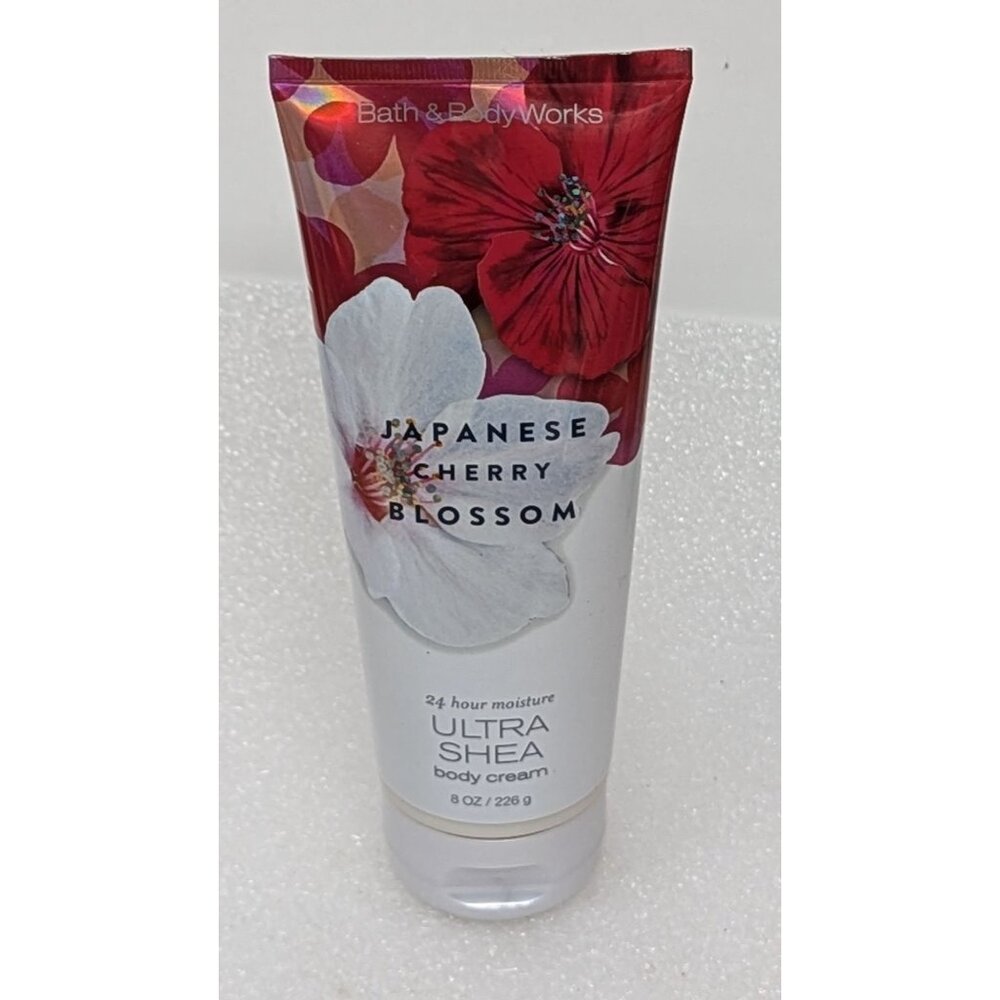 Bath & Body Works Japanese Cherry Blossom Ultra Shea Body Cream 8 Oz